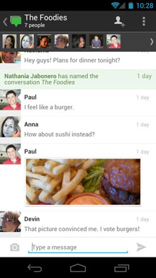 Google+ v2.1.0 for Android
