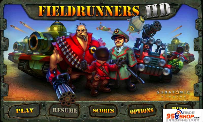 (Fieldrunners HD) v1.04