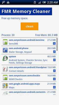 释放内存(FMR Memory Cleaner) v1.12.1.2
