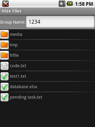 ļ Hide Files v1.1