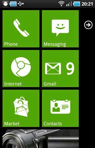 WP7桌面汉化版(ICS系统专用) Launcher 7 - Donate v1.1.14.7