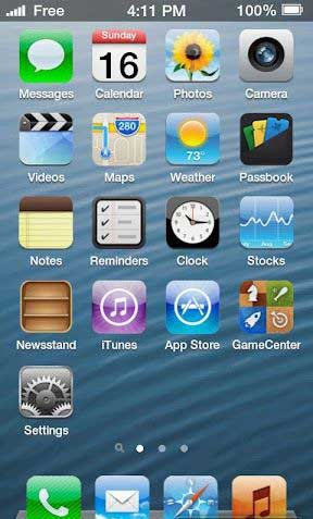 iPhone 5Ļ iPhone 5 Screen v1.7.3
