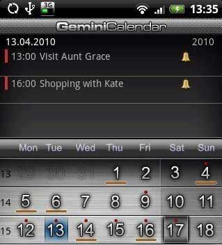 ˫ Gemini Calendar v1.1.7