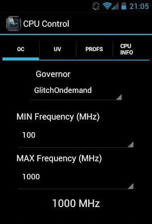 CPU CPU Control v2.0