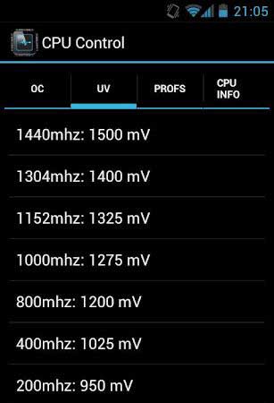 CPU CPU Control v2.0