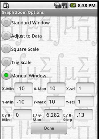 ܼ Graphing Calculator v8.8.4