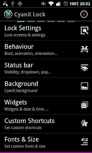 X CyanX Lock v1.4