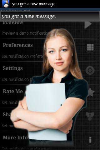 ֪ͨŮ Talking Notification Girl v1.37