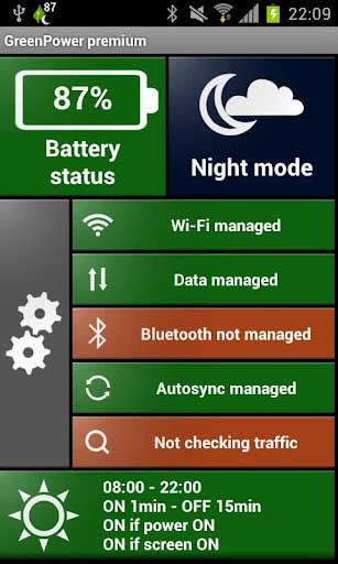 ؾ Green Power battery saver v9.4.2