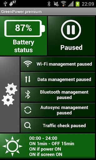 ؾ Green Power battery saver v9.4.2