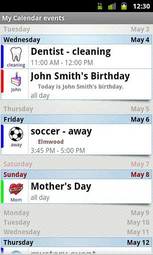 ͼճ̹ Blik Calendar Widget v2.6.2