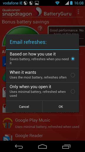 شʦ Snapdragon BatteryGuru (Beta) v1.3.1