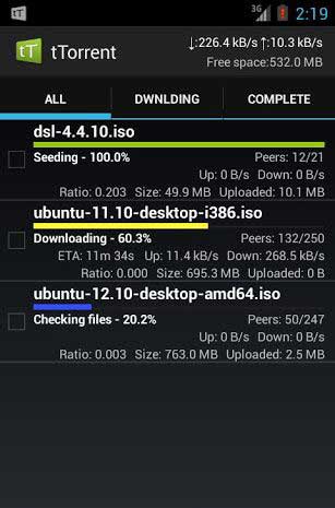 BTع tTorrent Pro v1.1.1.1