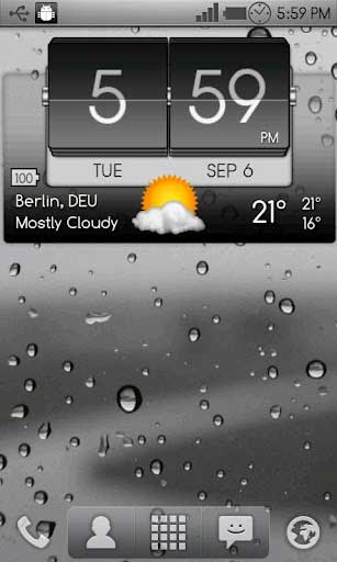 3DתʱӲ 3D Flip Clock  World Weath v0.92