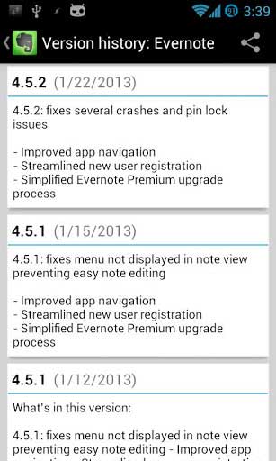 ־ Changelog Droid v3.5.4