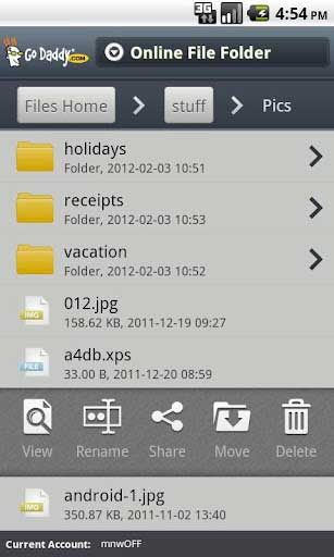 ƿ Go Daddy Mobile v2.5