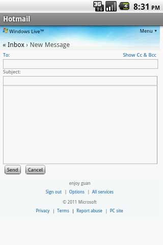 ΢Hotmail v7.8.2
