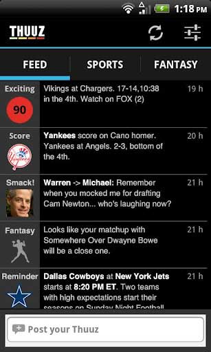Thuuz 体育 Thuuz Sports v6.4.8