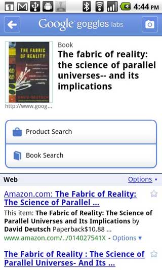 Googleͼ Google Goggles v1.9.1