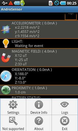 AndroidӦ AndroSensor v1.9.5.5