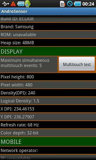 AndroidӦ AndroSensor v1.9.5.5