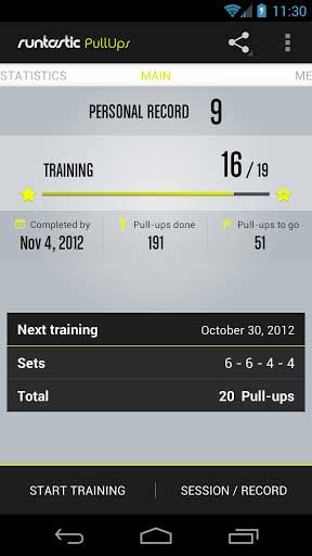 ˶ Runtastic Pull-Ups PRO v1.4.1