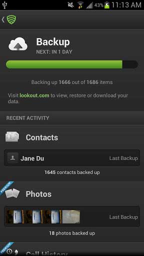 LookoutȫӦ Lookout Security  Antivirus v8.19