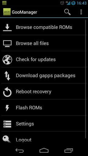 CM ROM GooManager v2.1.2