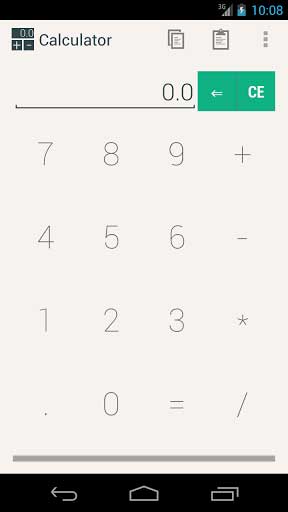 ׼ Clean Calculator Beta v0.5