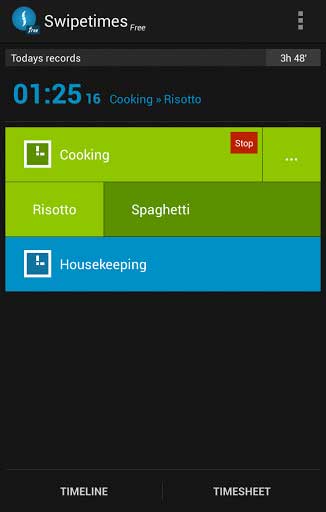 ʱ׷ٹ Swipetimes time tracker v2.3.3