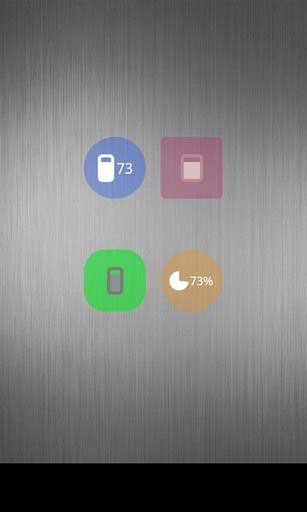 Լز Nice Simple Battery (Widget) v1.6