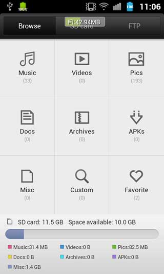 Сļ Mi File Explorer v4.0
