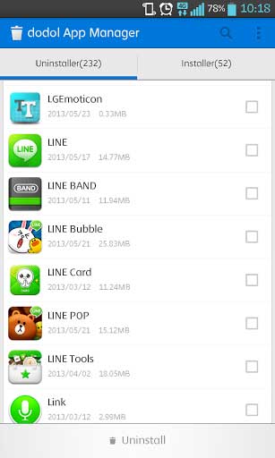 dodolӦù dodol App Manager v1.0.2