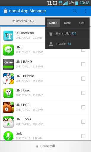 dodolӦù dodol App Manager v1.0.2