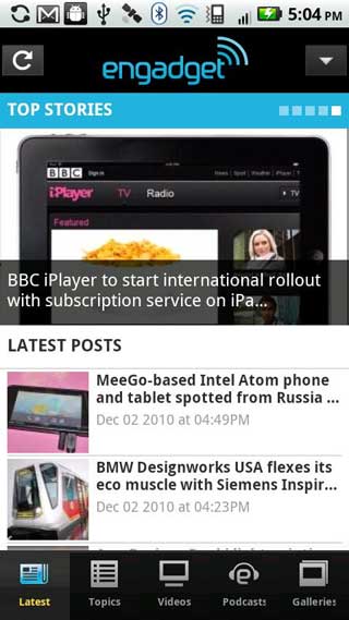 Ƽ Engadget v1.9.7.1