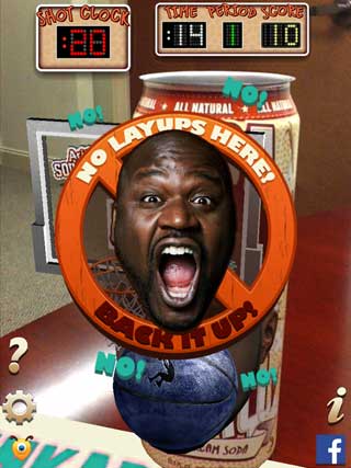 մˮ Soda Shaq Basketball v559