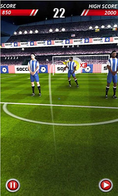 ָ Soccer Kicks