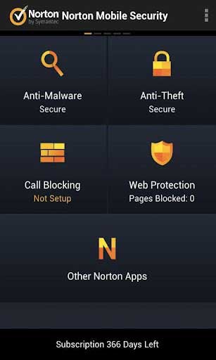 ŵֻȫʿ Norton Antivirus  Security v3.8