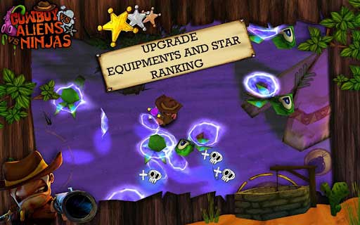 ţߴս Cowboy vs. Ninjas vs. Aliens v1.3