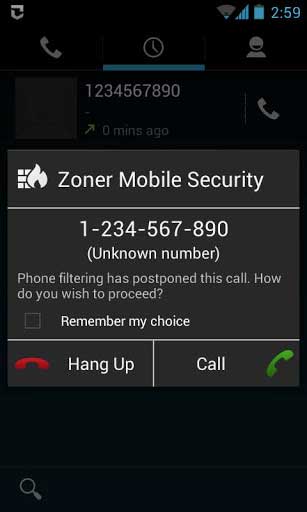 Zonerȫ Zoner Mobile Security v1.2