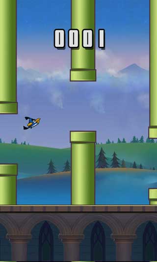 С flappy bird v1.0