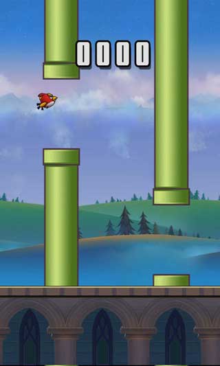 С flappy bird v1.0