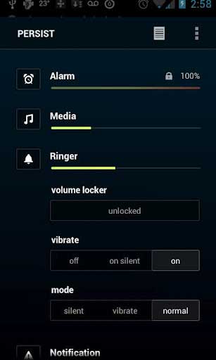 Persist Persist + ( Volume Control ) v3.7