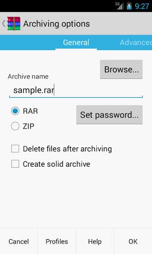 RARѹ RAR for Android v5.1