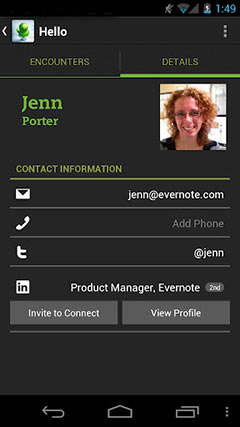   Evernote Hello v1.4.2.78
