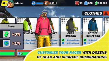 ѩ2  SummitX 2: Skiing/Snowboarding v1.0.1