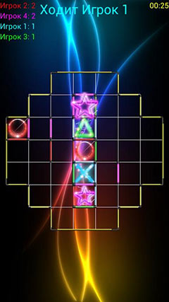 ޺羮Ϸ  TicTacToe Super Glow v1.0
