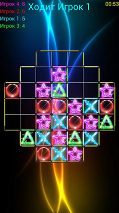 ޺羮Ϸ  TicTacToe Super Glow v1.0