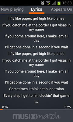 ֲ  musiXmatch Lyrics  Music v3.6.5.1