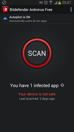 ɱ  Bitdefender Antivirus Free  v2.6.121